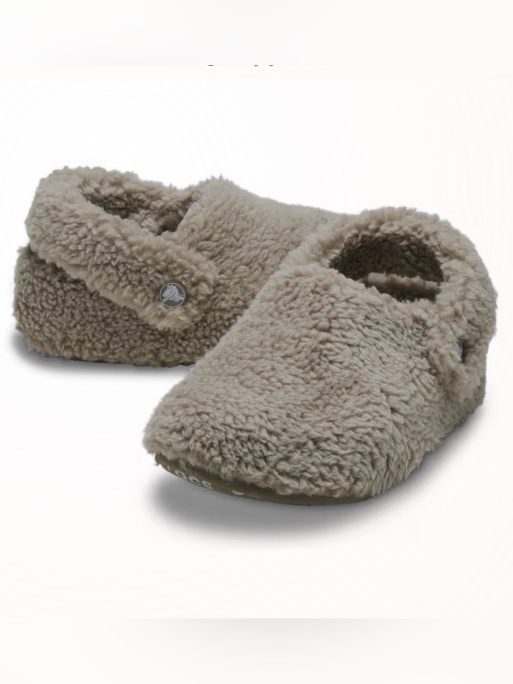 Crocs Kids Classic Cozzzy Slipper- Mushroom